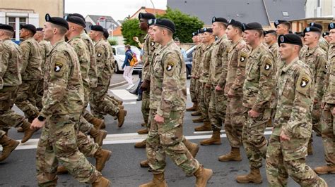 101st Airborne Soldiers Mark 75th D Day Anniversary In Normandy