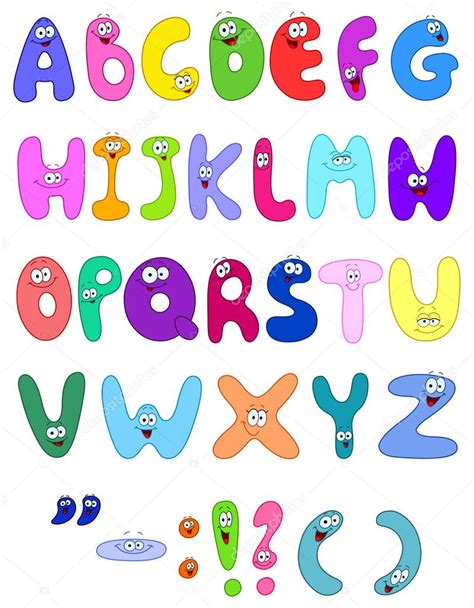 Vector Cartoon Set Of The Abc Letters Stock Vector Image By ©yayayoyo
