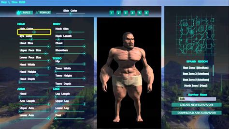 Ark Survival Evolved Game Preview Character Creation Xbox One Youtube