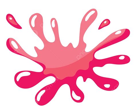 A Pink Color Splash Pattern Design Splosh Vector Pattern Design