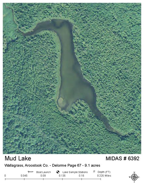 Lakes Of Maine Lake Overview Mud Lake Wallagrass Aroostook Maine