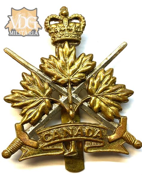 Post Ww2 Canadian Army Cap Badge Vdg Militaria
