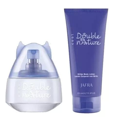 Set Jafra Double Nature Diablito Cool Perfume Locion Crema Meses Sin Intereses