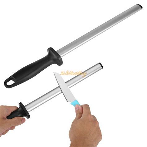 oval diamond steel knife sharpener 12 inch knife sharpening tool bar for knife ebay