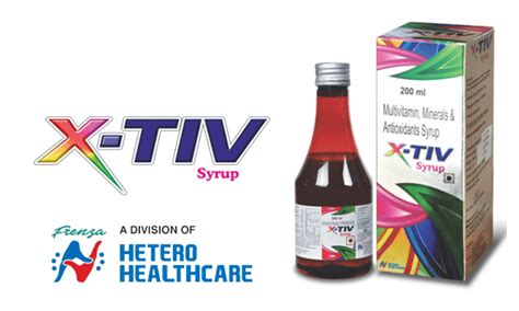 Hetero Launches X TIV Women And X TIV Syrup Health Supplements Hetero