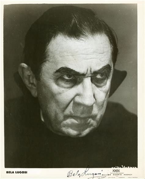Lot Detail Bela Lugosi Rare And Desirable Signed 8 X 10 Photo As