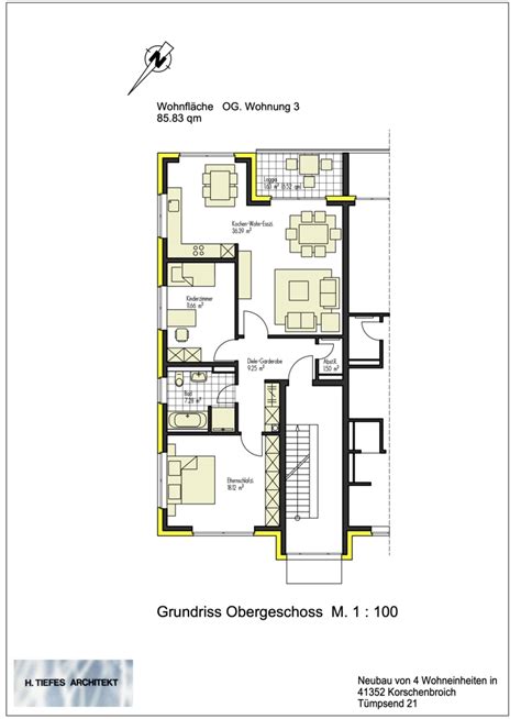 Derzeit 627 freie mietwohnungen in ganz korschenbroich. Etagenwohnung in Korschenbroich, 85.83 m²