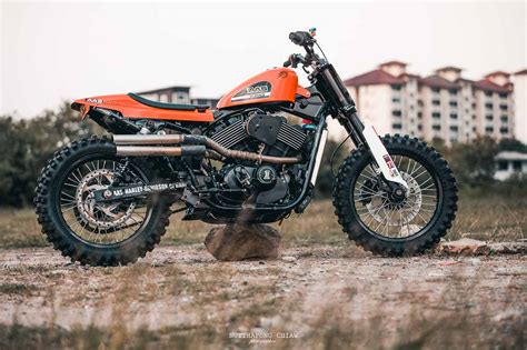 Harley Davidson Flat Tracker Based On Street Rod 750 Rushlane