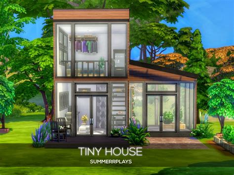 Sims 4 Tiny House Floor Plans House Design Ideas