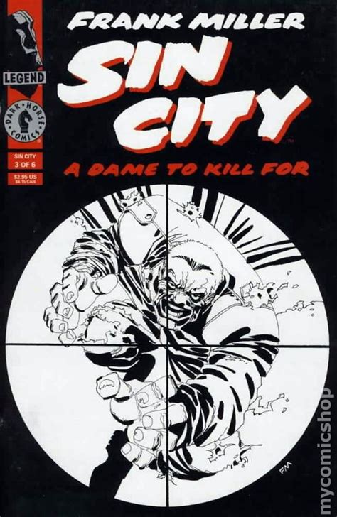 Sin City A Dame To Kill For 1993 Second Printing Comic Books