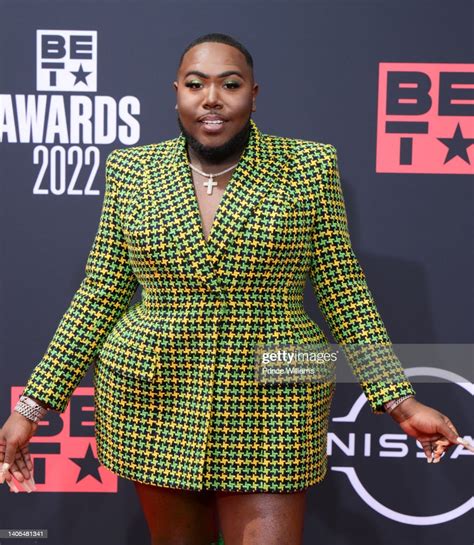 Saucy Santana Attends The 2022 Bet Awards At Microsoft Theater On