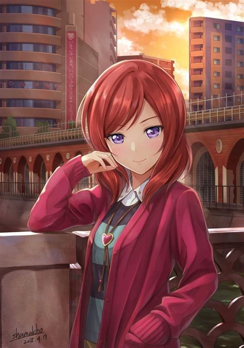 Kawaii Cute Anime Girl Red Hair Anime Wallpaper Hd