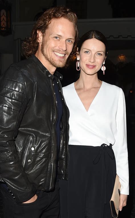 Caitriona Balfe And Sam Heughan From 2016 Golden Globes Party Pics E News