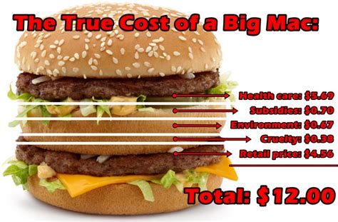 Each Time Mcdonalds Sells A Big Mac Were Out 7 Meatonomic
