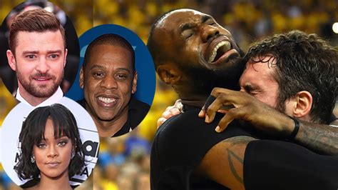 Celebs React To Lebron James Crying After Cleveland Cavs Win The Nba