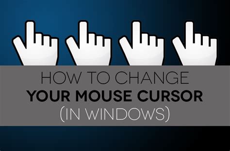 How To Change Your Mouse Pointer In Windows Digital Trends