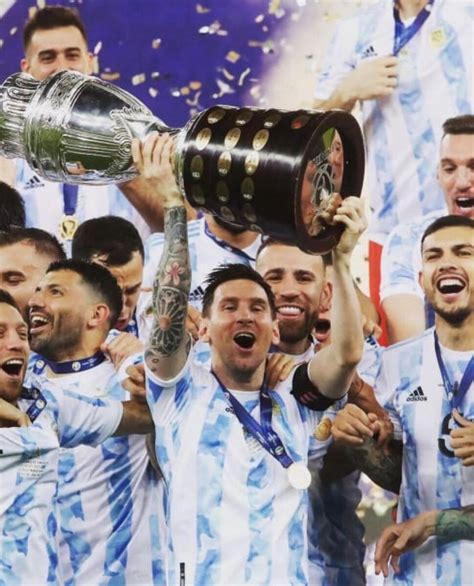 Campeones Copa America Un grito que esperó años Argentina se