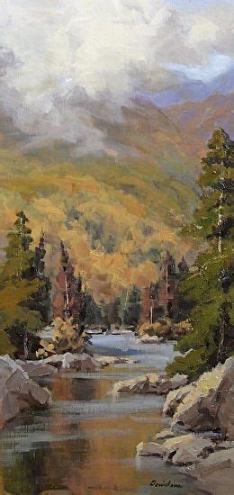 Mystic Autumn Landscape Paintings Oil Painting