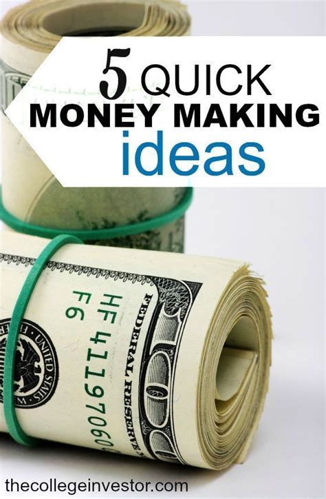 5 quick money making ideas that take less than 1 hour make quick money quick money fast money