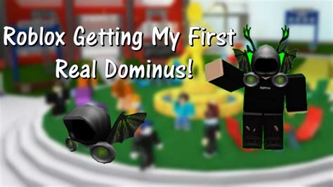 roblox getting my first dominus vesp give away youtube