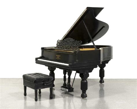 A Steinway And Sons Model A Baby Grand Piano