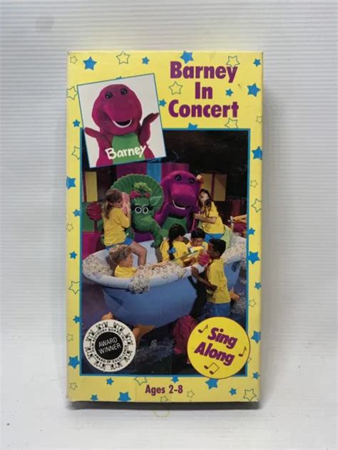 Barney In Concert Vhs 1992 For Sale Picclick