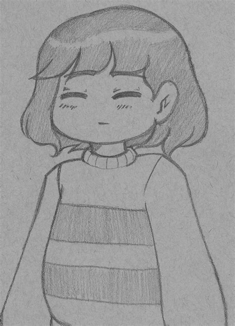 Undertale Frisk Doodle By Gyakuten No Megami On Deviantart