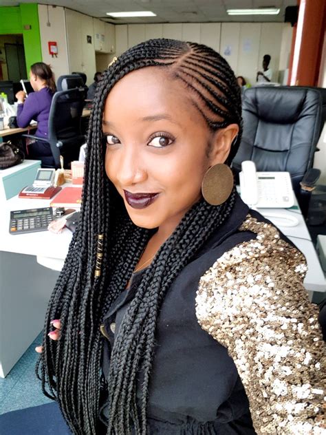 The fashioning of hair can be considered an aspect of personal grooming, fashion, and cosmetics, although practical, cultural, and popular considerations also influence some hairstyles. Anita Nderu Puts Back Her Radio Braidal Looks - Youth ...
