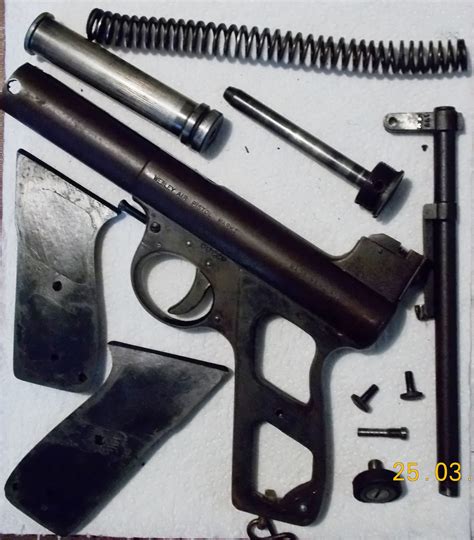 Pre War Webley Mk1 Pistol 177 Auction Purchase Project Report Rapid 7 Owners Club
