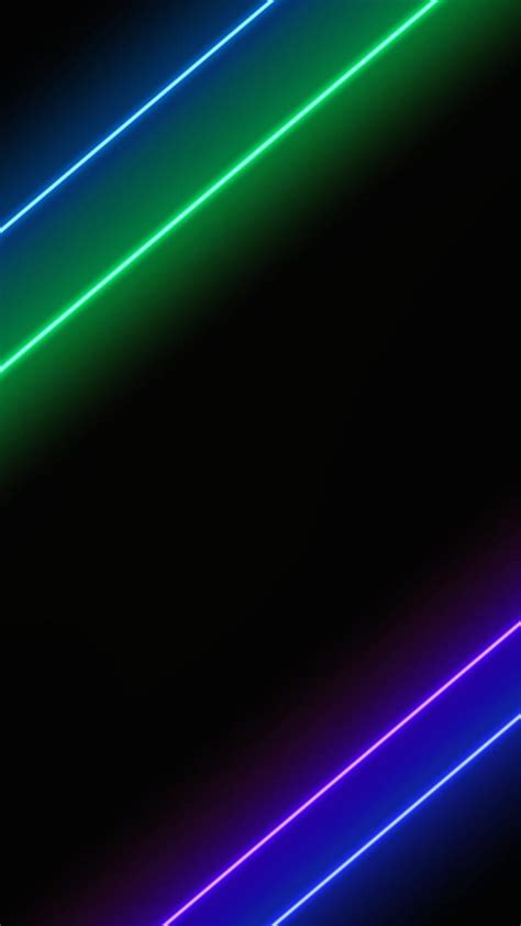 Neon Lines 2 Blue Coral Edge Galaxy Green Logo Space Style Hd