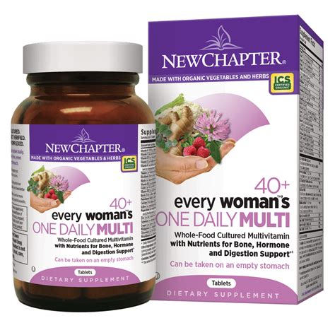 New Chapter Womens Multivitamin Every Womans One Daily 40
