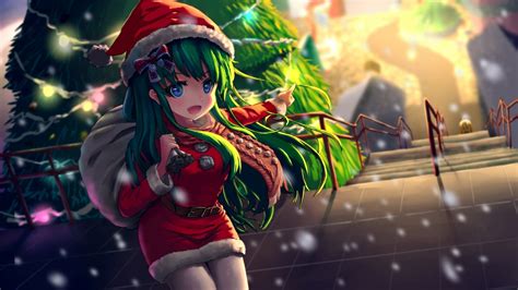 Anime Christmas Pc Wallpapers Wallpaper Cave