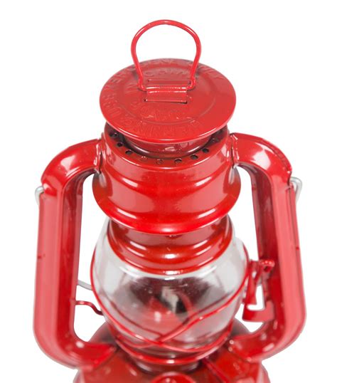 Stansport Small Hurricane Lantern Red 8 Inch Amazonca Sports