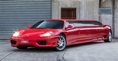This Insane Ferrari Limousine Is Totally Real And Up For Grabs Maxim