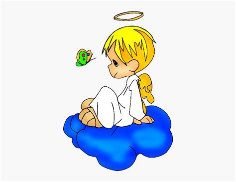 Cute Cartoon Baby Boy Angels Clipart Cute Angel Boy Cartoon Hd Png