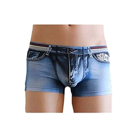 Innerternet Herren Boxershorts Sexy Männer Low Rise Netz Unterwäsche Atmungsaktiv Weiche