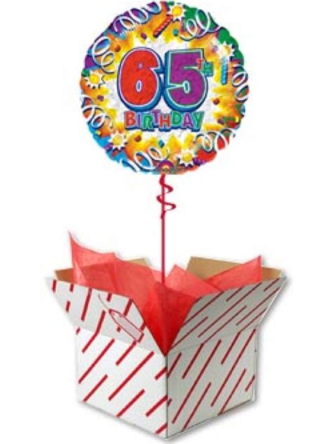 65th Birthday Explosion Balloon Delivery Dublin Ireland
