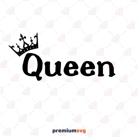 Queen Svg Cut File Queen Of Heart Svg Premiumsvg