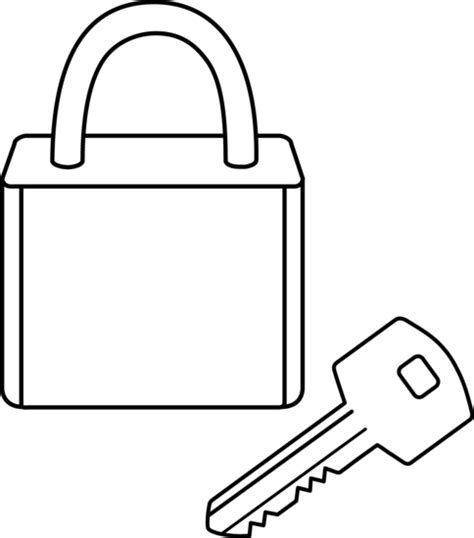 Key Black And White Photos Of Black Art Lock And Key Love And Clipart
