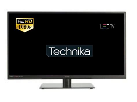 Technika 50e21b Fhd 50 Slim Form Full Hd 1080p Led Tv With Freeview