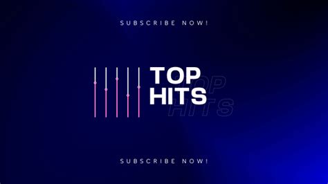 Top Hits Youtube Banner Brandcrowd Youtube Banner Maker
