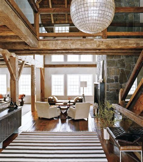 Interior Modern Rustic Barn Style At Home