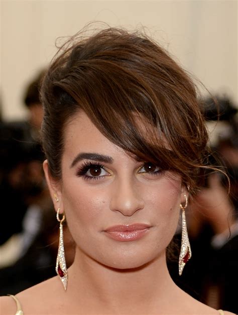 Glees Lea Michele Once Rejected A Nose Job And Im Super Happy About It — Video
