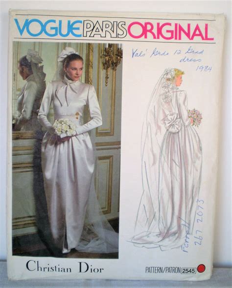 Retro 1970s Paris Original Christian Dior Wedding Dress Etsy Canada