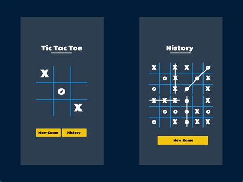 Android Tic Tac Toe Game Design Uplabs