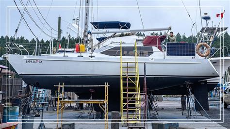 Fixing Our Steel Sailboat Ch E The Wayward Life Youtube