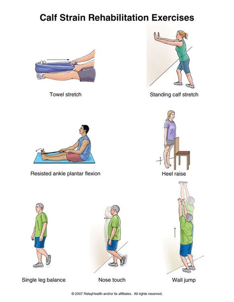 Summit Medical Group Calf Strain Rehabilitation Exercises Lower Back