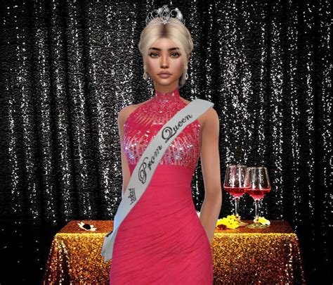Prom Queen Sash Nordica Sims On Patreon Prom Queens Sims 4 Sims