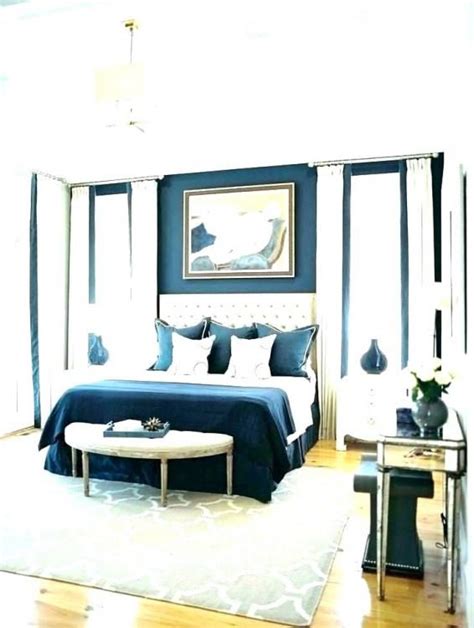 blue gold decor ideas bedroom