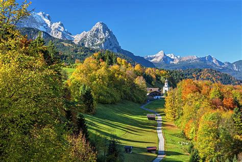 Fall Landscape Bavaria Germany Digital Art By Hans Peter Huber Fine